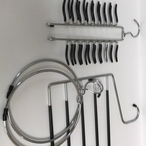 4 like new closet organizer hangers